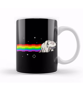 Avatar Last Airbender Appa Nyan Cat Avatar Kupa Bardak Porselen