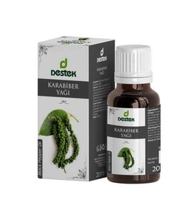 Destek Karabiber Yağı 20 Ml