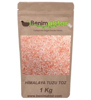 BenimAktar Gerçek Himalaya Tuzu Toz 1 Kg