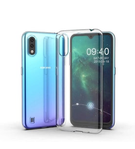 Samsung Galaxy A01 Uyumlu Kılıf Zore Süper Silikon Kapak