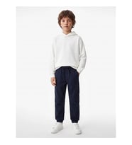 Koton Oversize Kapşonlu Siyah Erkek Çocuk Sweatshirt 7WKB10027TK