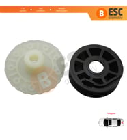 Land Rover Freelander MK1 1997-2006 CVH101150 İçin Arka Bagaj Cam Kriko Makara Freze Dişli Seti