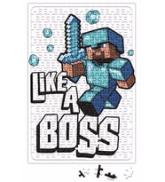 Minecraft Like a Boss Puzzle 240 Parça Yapboz
