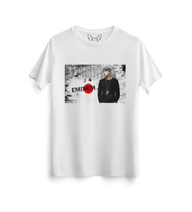Eminem Baskılı Beyaz Tshirt
