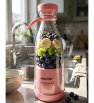 Mini Blender Usb Şarjlı Smoothie Hazırlayıcı Kolay Temizlenebilir Tasarım