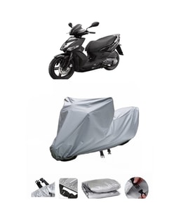 Kymco Agility 16+ 150  Gri Motosiklet Brandası ARKA ÇANTA UYUMLU DEĞİLDİR