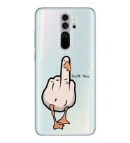 Redmi Note 8 Pro Uyumlu Duck You Tasarımlı Şeffaf Telefon Kılıfı