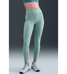 Nike Dri Fit Universa HR 7/8 Tight Light Green Yüksel Bel Sıkılaştırıcı Kadın Antreman Taytı Açık Yeşil HQ6813-017