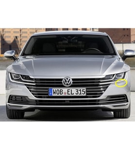 VW Arteon 2017-2023 Sol Ön Far Yıkama Kapağı 3G8955109