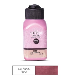 ARTDECO METALİK AKRİLİK BOYA 75 ML. GÜL KURUSU