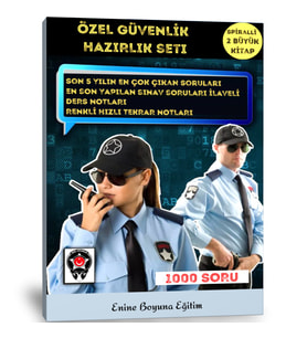 Özel Güvenlik Sınavı Hazırlık Seti