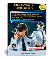 Özel Güvenlik Sınavı Hazırlık Seti