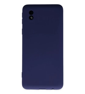 Newface Samsung Galaxy A01 Core Kılıf Nano içi Kadife Silikon - Lacivert