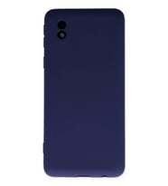 Newface Samsung Galaxy A01 Core Kılıf Nano içi Kadife Silikon - Lacivert