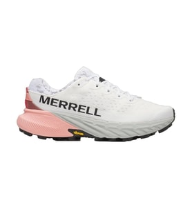 Merrell J068374 Agility Peak 5 White/Soft Coral Kadın Outdoor Ayakkabı (Beyaz)