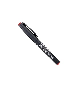 ARTLINE KALİGRAFİ KALEMİ KIRMIZI 3.0MM KESİK UÇLU ERGOLINE 243