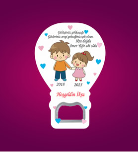 Kişiye Özel Abi Oldu Açacak Magnet