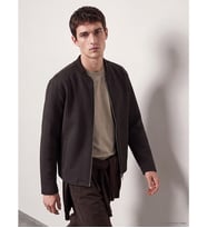 LCW Vision Kahverengi Loose Fit Erkek Bomber Ceket
