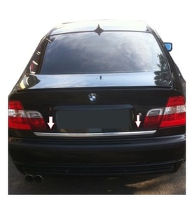 Bmw E46 Krom Alt Bagaj Çıtası 1998-2005 P. Çelik