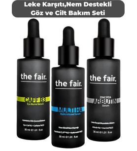 the fair. Leke Karşıtı,Nem Destekli Göz ve Cilt Bakım Seti 