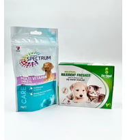 Köpekler için Diş Sağlığı tableti + Multivitamin tabletleri (Karışık)