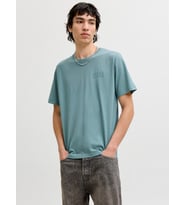 JACK JONES Yazılı Erkek Bisiklet Yaka Tişört 12151955