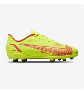 Nike Jr Vapor 14 Club Fg/Mg Çocuk Kramponu(DAR KALIP)CV0823-760 (Sarı)