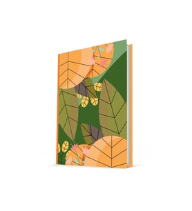 Deffter Pastel Sert Kapak Çizgili Defter Kahverengi 64523-7