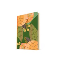 Deffter Pastel Sert Kapak Çizgili Defter Kahverengi 64523-7