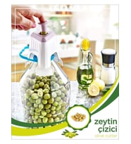 Kolay Zeytin Dilme Çizme Aparatı Pratik Kolay Zeytin Çizici Alet (5343)