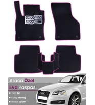 AUDİ A3 HATCHBACK (2003-2012) Uyumlu EVA Paspas Tam Set–Araca Özel,Su Geçirmez,Kolay Montaj
