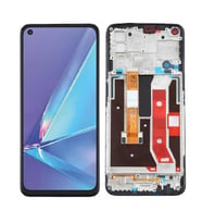 Oppo A72 ile Uyumlu Lcd Ekran Dokunmatik Çıtalı Cph2067 (Siyah)