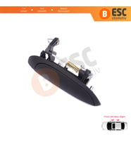Renault Clio 2 Megane 1 Scenic 1 Symbol Thalia Logan Platina Lada Largus için Sağ Kapı Dış Açma Kolu
