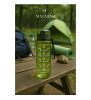 Suluk & Su Şişesi & Sporcu Matara Yeşil 1000 Ml