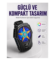 Mey İthalat® Oyun Performansı İçin Profesyonel Telefon Soğutucu Yeni Nesil