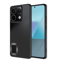 Xiaomi Redmi Note 13 Pro 5G Uyumlu Kılıf Kamera Korumalı Logo Gösteren Zore Omega Kapak