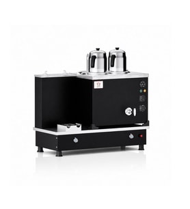 Anka Doğalgazlı Statik Turbo Hibrit 2 Demlik 20 Litre Çay Makinesi