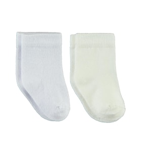 Civil Baby Bambu Organik Bebek Çorap Set - Ekru