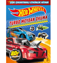 Hot Wheels Turbo Meydan Okuma Çok Çıkartmalı Etkinlik Kitabı