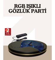 Gece Eğlenceleri İçin Led Işıklı Gözlük