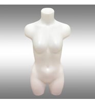 Vitrin Mankeni Bayan Plastik Yarım Üst Paçalı Manken (Zeyna) - İç Çamaşır Mankeni