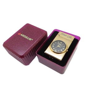 Ardeur® Altair Golden Kişiye Özel İsimli Çakmak Saatli Hediyelik Kutusunda
