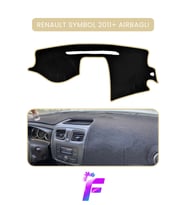 RENAULT SYMBOL AIRBAGLI (2012-2020) Torpido Örtüsü Güneşten Korur Kolay Montaj Tam Uyum A67