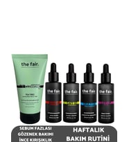 the fair. Sebum Fazlası Gözenek Fazlası İnce Kırışıklık Haftalık Bakım Rutini