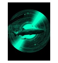 Oceanic Tune Tablo Ahşap Poster Dekoratif