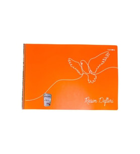 ÇINAR Ç33007 BÜYÜK BOY SPİRALLİ (33x48cm) 25 YP. RESİM DEFTERİ - TEKLİ