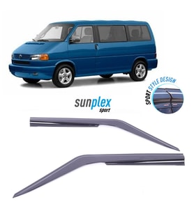 VW T4 TRANSPORTER 1990-2003 Uyumlu Cam Rüzgarlığı 2 Prç. 1.SINIF