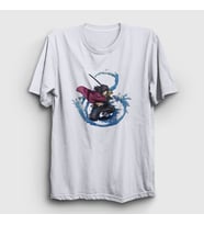 Presmono Unisex Beyaz Water Giyu Tomioka Anime Demon Slayer Kimetsu No Yaiba T-Shirt 298770tt