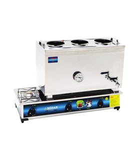 Mizan 60 Lık Doğalgazlı 40 Litre 3 Demlikli Çay Kazanı