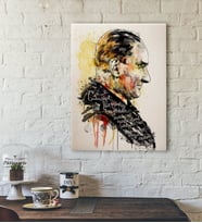 BK Home Atatürk Tasarımlı Kanvas Tablo-19